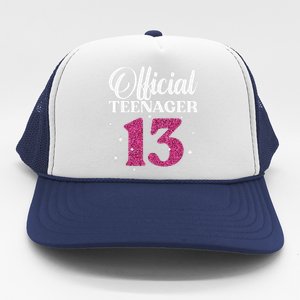 Cool For Ns 13 Year Old Birthday Cute Trucker Hat