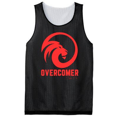 Christian Faith Overcomer Motivational Lion Of Judah Mesh Reversible Basketball Jersey Tank