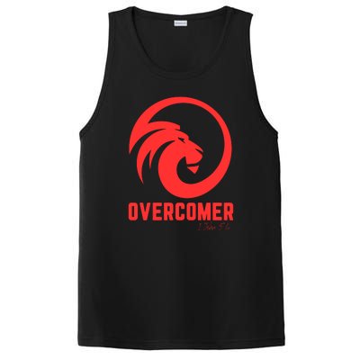 Christian Faith Overcomer Motivational Lion Of Judah PosiCharge Competitor Tank