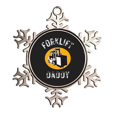 Certified Forklift Operator Forklift Driver Forklifting Metallic Star Ornament