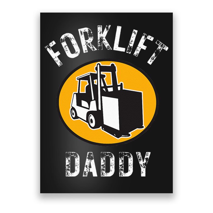 Certified Forklift Operator Forklift Driver Forklifting Poster