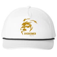 Christian Faith Overcomer Motivational Lion Of Judah Snapback Five-Panel Rope Hat