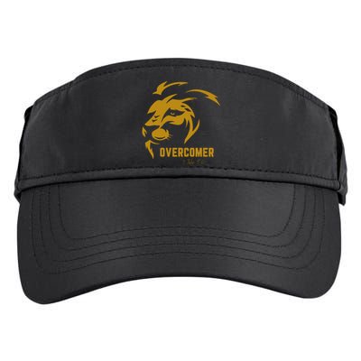 Christian Faith Overcomer Motivational Lion Of Judah Adult Drive Performance Visor