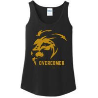 Christian Faith Overcomer Motivational Lion Of Judah Ladies Essential Tank