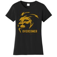 Christian Faith Overcomer Motivational Lion Of Judah Women's T-Shirt