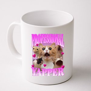 Cat Funny Oddly Specific Dank Meme Professional Yapper Coffee Mug