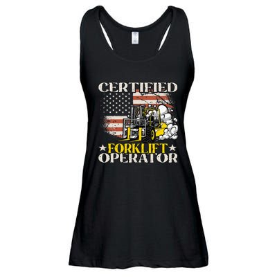 Certified Forklift Operator Forklift Driver Ladies Essential Flowy Tank