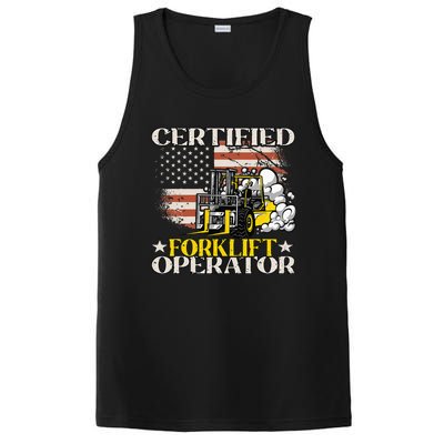 Certified Forklift Operator Forklift Driver PosiCharge Competitor Tank