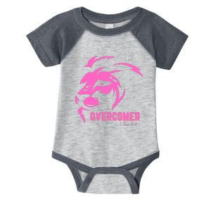 Christian Faith Overcomer Motivational Lion Of Judah Infant Baby Jersey Bodysuit