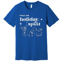 Christmas Full Of Holiday Spirit Cocktail Club Premium T-Shirt