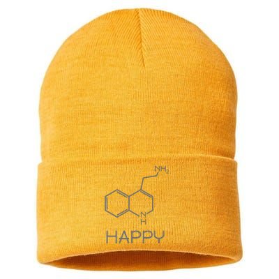 Chemist Funny Organic Chemistry Sustainable Knit Beanie