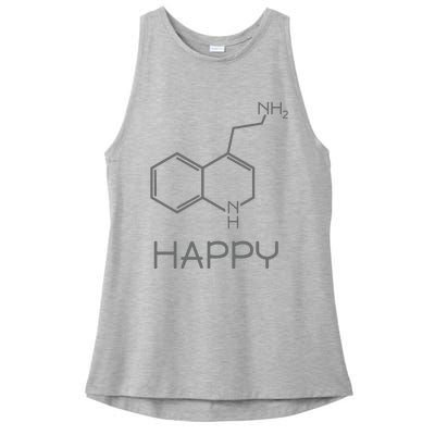 Chemist Funny Organic Chemistry Ladies PosiCharge Tri-Blend Wicking Tank