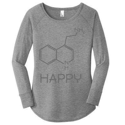 Chemist Funny Organic Chemistry Women's Perfect Tri Tunic Long Sleeve Shirt