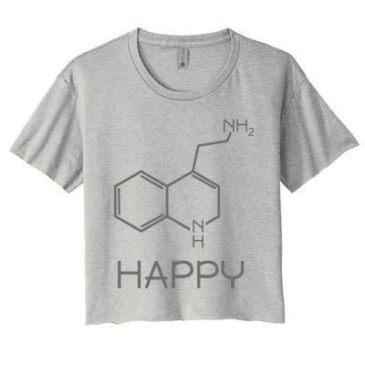 Chemist Funny Organic Chemistry Women's Crop Top Tee