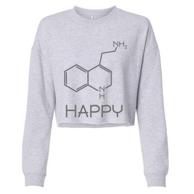 Chemist Funny Organic Chemistry Cropped Pullover Crew