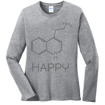 Chemist Funny Organic Chemistry Ladies Long Sleeve Shirt