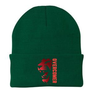 Christian Faith Overcomer Motivational Lion Of Judah Knit Cap Winter Beanie