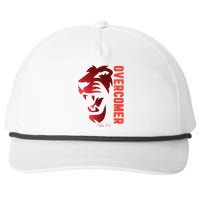 Christian Faith Overcomer Motivational Lion Of Judah Snapback Five-Panel Rope Hat