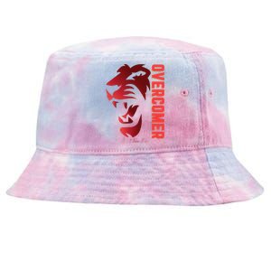 Christian Faith Overcomer Motivational Lion Of Judah Tie-Dyed Bucket Hat