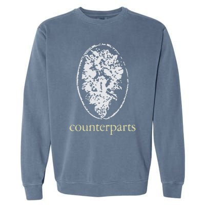 Counterparts Flowers On My Grave Garment-Dyed Sweatshirt