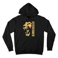 Christian Faith Overcomer Motivational Lion Of Judah Hoodie