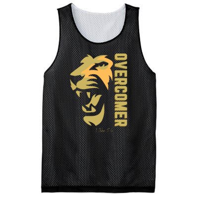 Christian Faith Overcomer Motivational Lion Of Judah Mesh Reversible Basketball Jersey Tank