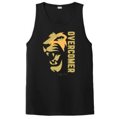 Christian Faith Overcomer Motivational Lion Of Judah PosiCharge Competitor Tank