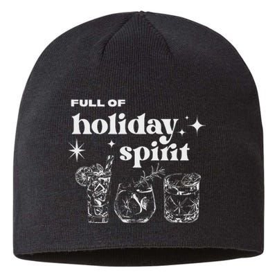 Christmas Full Of Holiday Spirit Cocktail Club Sustainable Beanie