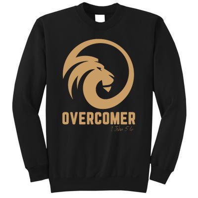 Christian Faith Overcomer Motivational Lion Of Judah Sweatshirt