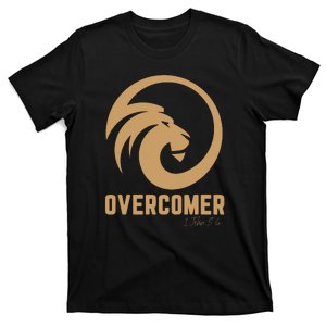 Christian Faith Overcomer Motivational Lion Of Judah T-Shirt