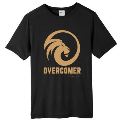 Christian Faith Overcomer Motivational Lion Of Judah Tall Fusion ChromaSoft Performance T-Shirt