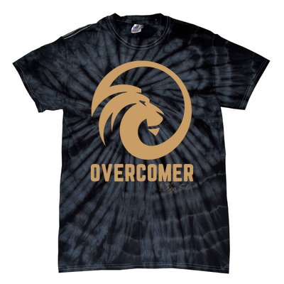 Christian Faith Overcomer Motivational Lion Of Judah Tie-Dye T-Shirt