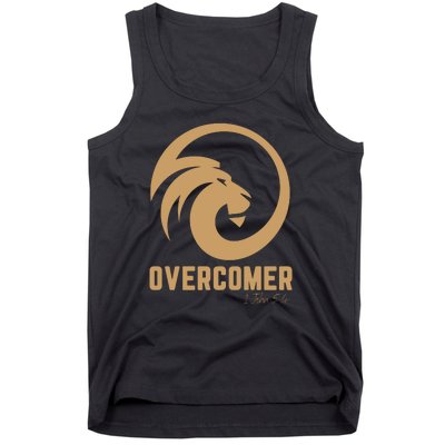 Christian Faith Overcomer Motivational Lion Of Judah Tank Top