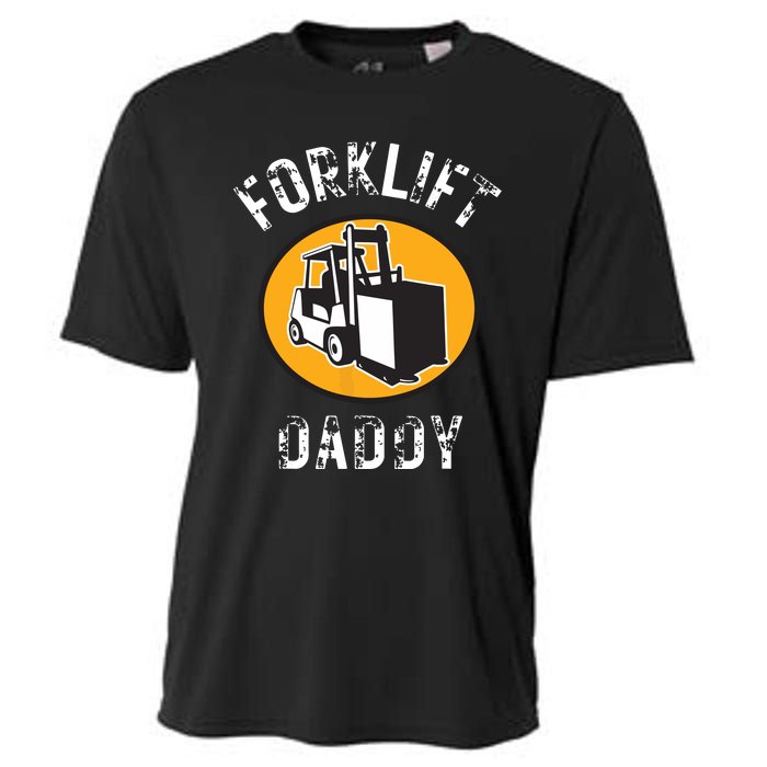 Certified Forklift Operator Forklift Driver Forklifting Men Cooling Performance Crew T-Shirt