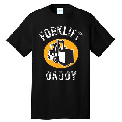 Certified Forklift Operator Forklift Driver Forklifting Men Tall T-Shirt