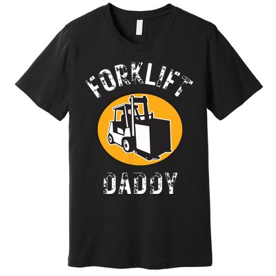 Certified Forklift Operator Forklift Driver Forklifting Men Premium T-Shirt