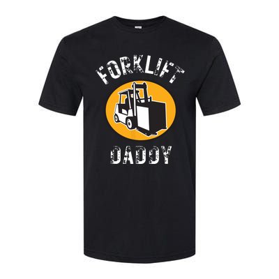 Certified Forklift Operator Forklift Driver Forklifting Men Softstyle CVC T-Shirt