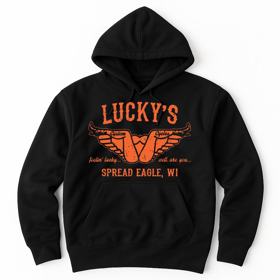 Cool Funny Offensive Motorcycle Biker Spread Eagle Gift Hoodie