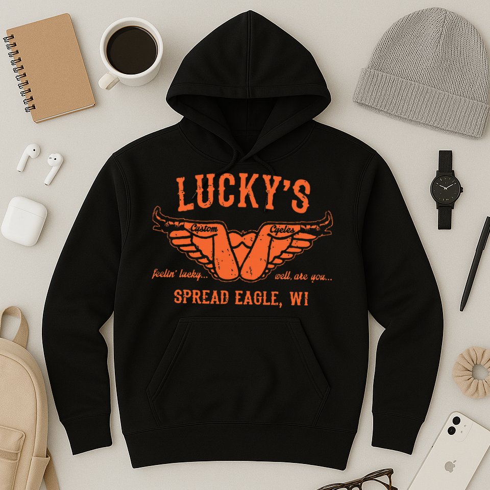 Cool Funny Offensive Motorcycle Biker Spread Eagle Gift Hoodie