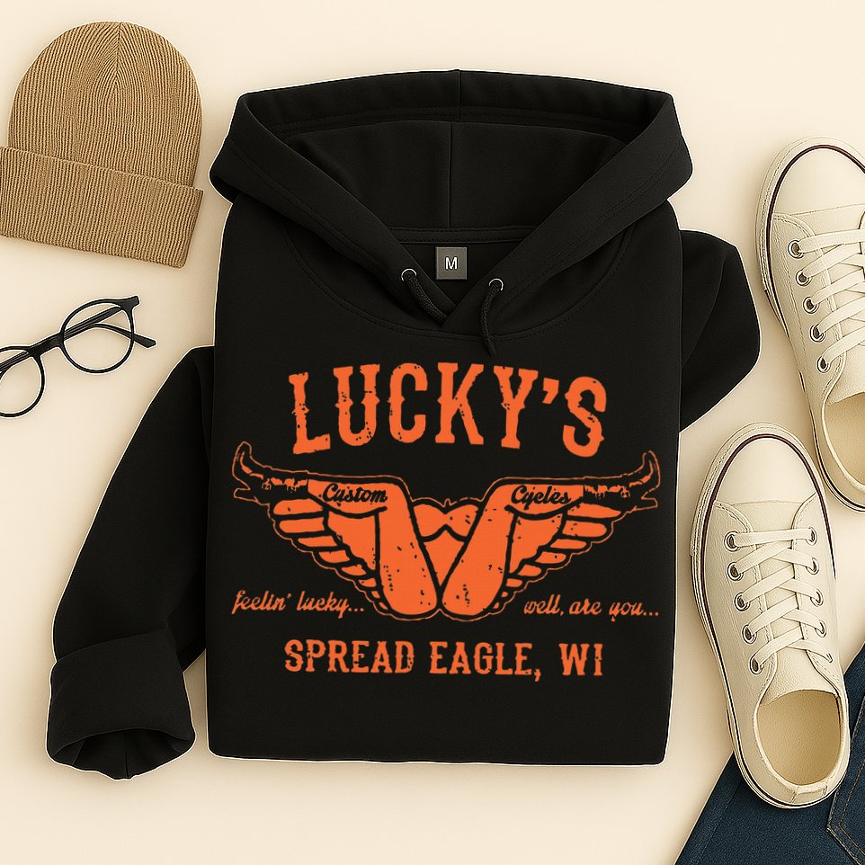 Cool Funny Offensive Motorcycle Biker Spread Eagle Gift Hoodie