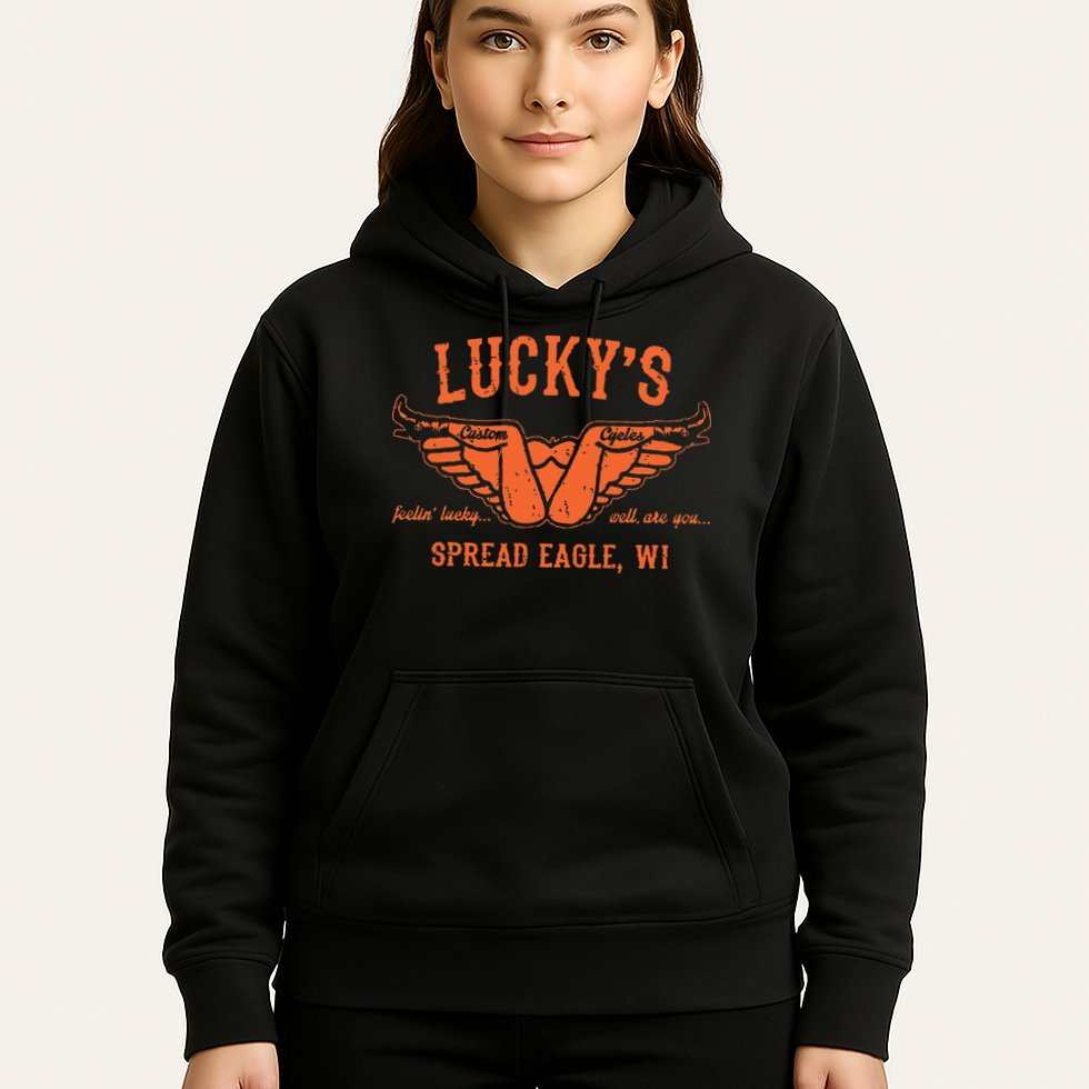 Cool Funny Offensive Motorcycle Biker Spread Eagle Gift Hoodie