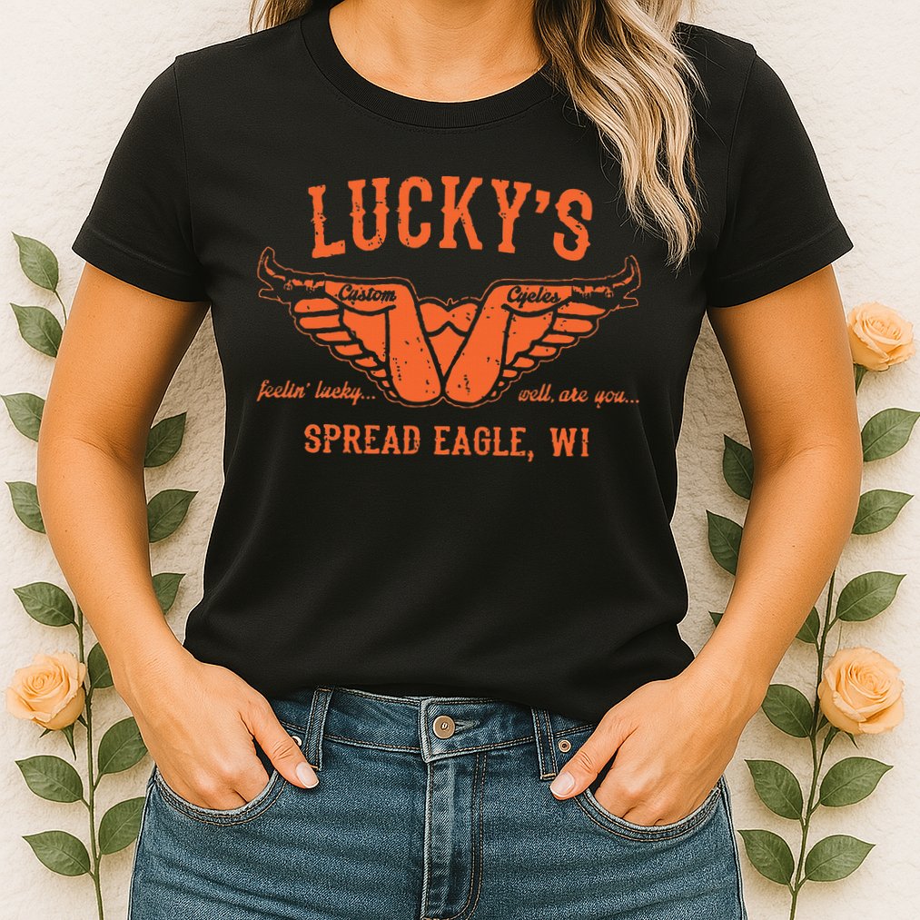 Cool Funny Offensive Motorcycle Biker Spread Eagle Gift Womens T-Shirt