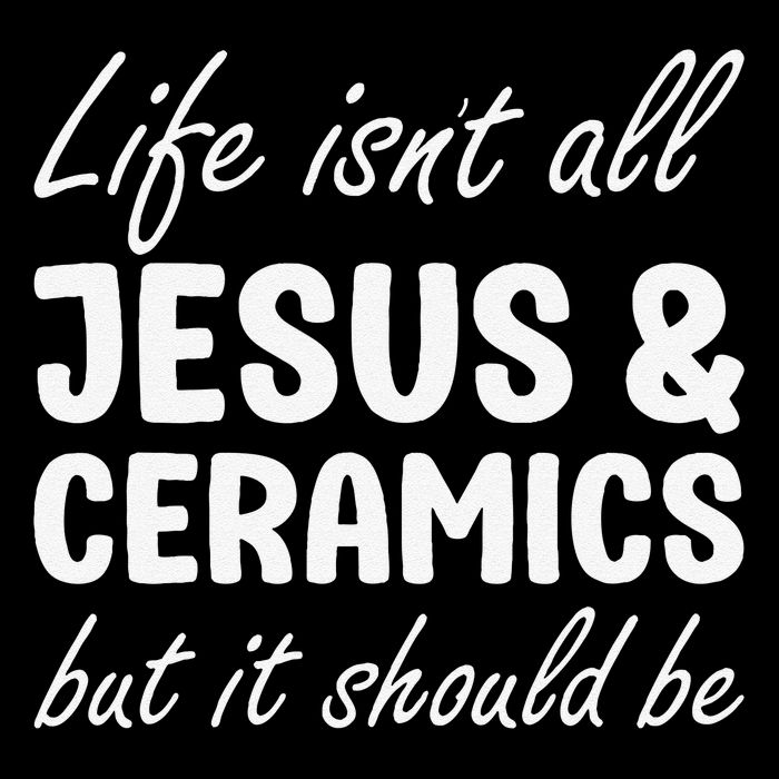 Ceramics for or Women I Love Ceramics and Jesus Flatbill Hat