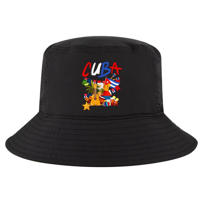 Cuban Flag Outfit Ideas Hispanic Cuba Flag Cool Comfort Performance Bucket Hat