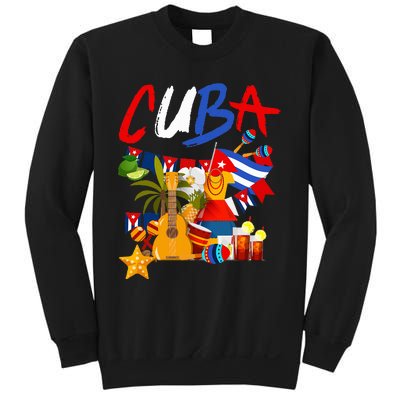 Cuban Flag Outfit Ideas Hispanic Cuba Flag Sweatshirt