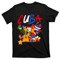 Cuban Flag Outfit Ideas Hispanic Cuba Flag T-Shirt