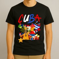 Cuban Flag Outfit Ideas Hispanic Cuba Flag T-Shirt