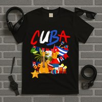 Cuban Flag Outfit Ideas Hispanic Cuba Flag T-Shirt