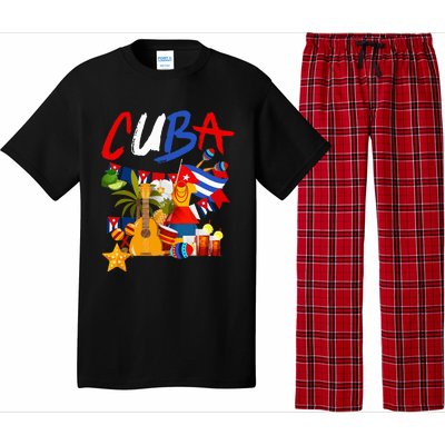 Cuban Flag Outfit Ideas Hispanic Cuba Flag Pajama Set