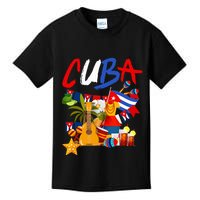 Cuban Flag Outfit Ideas Hispanic Cuba Flag Kids T-Shirt